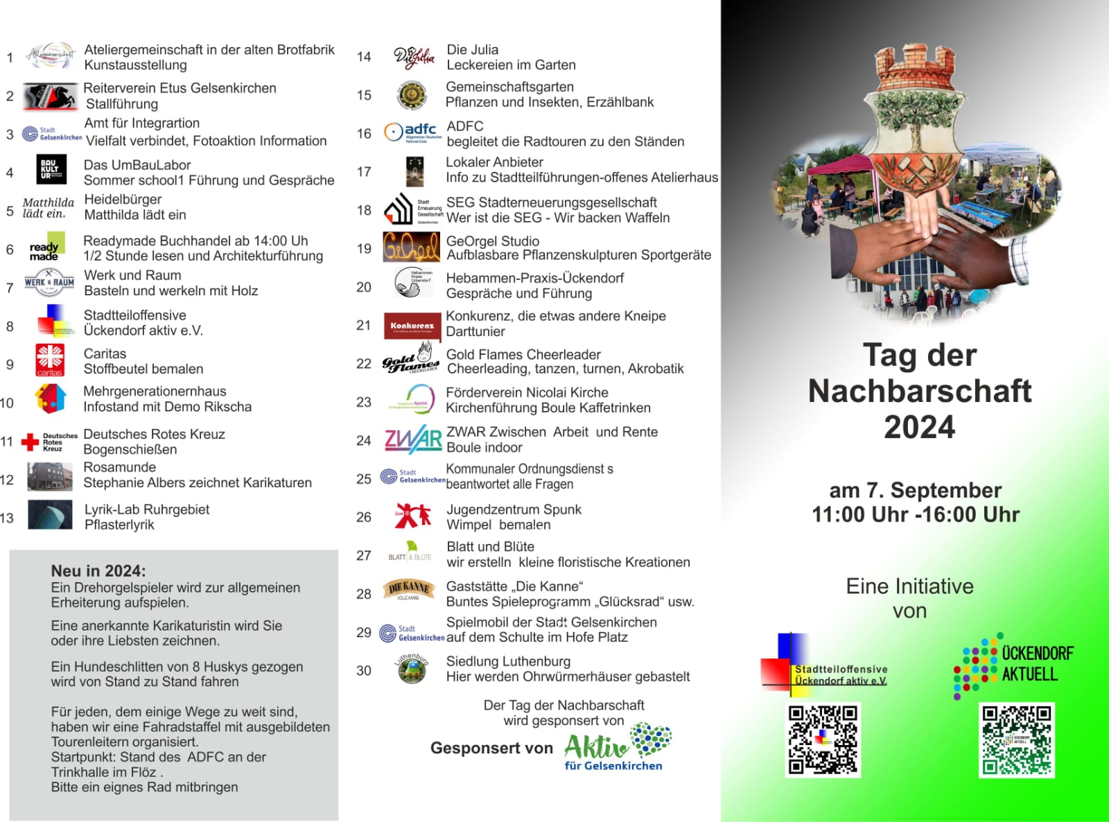 Tag der Nachbarschaft Informationen